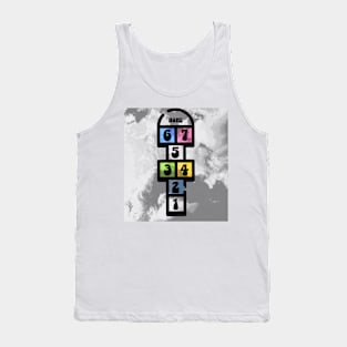 Hopscotch Design Tank Top